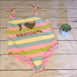 Girls unicorn swimsuit